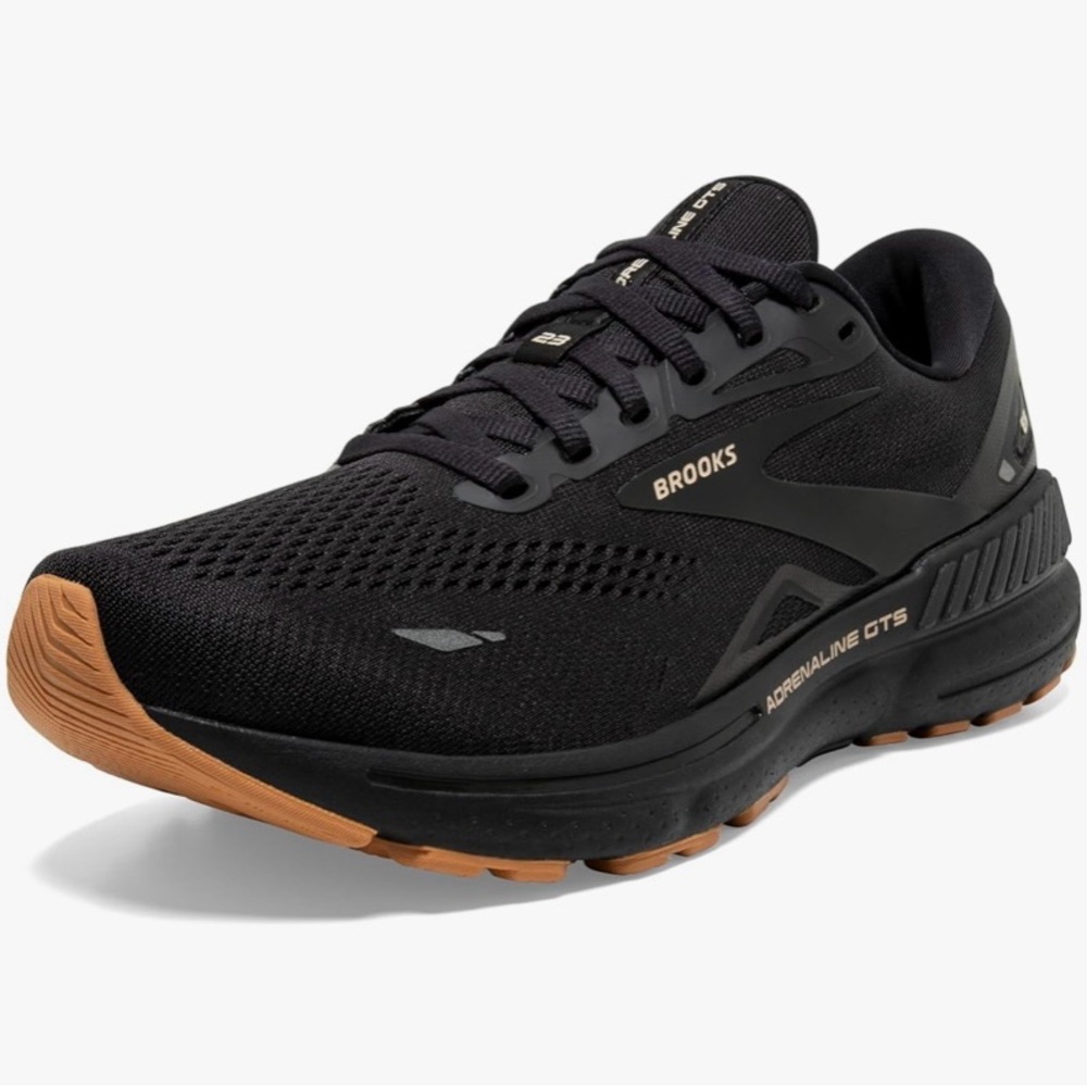 Brooks Women’s Adrenaline GTS 23 Supportive Running Shoe, size 8, black. NWT/NIB